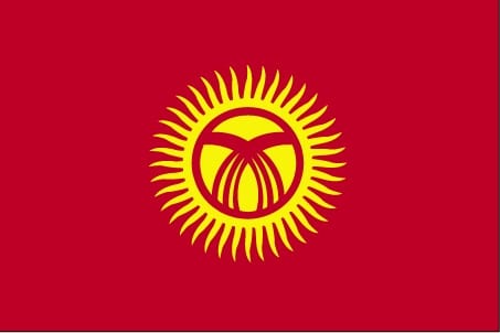 Kyrgyzstan flag